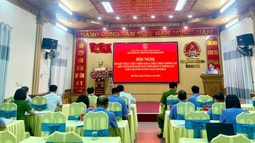VKSND tỉnh Hoà Bình phối hợp tổ chức hội nghị nhằm nâng cao chất lượng công tác giải quyết khiếu nại, tố cáo trong hoạt động tư pháp