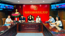 Đàm phán dự thảo Bản ghi nhớ hợp tác giữa VKSND tối cao nước CHXHCN Việt Nam và Cơ quan Tổng Chưởng lý nước Cộng hòa In-đô-nê-xi-a