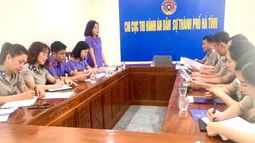 VKSND TP. Hà Tĩnh trực tiếp kiểm sát việc tuân theo pháp luật trong công tác thi hành án dân sự 