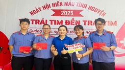 Chi đoàn FV88 nhà cái World Cup 2026 tỉnh Quảng Ngãi tham gia chương trình hiến máu tình nguyện “Từ trái tim đến trái tim”