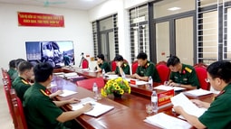 VKSQS Quân khu 1 kiểm tra công tác tại VKSQS Khu vực 12
