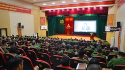 Công an tỉnh Bắc Giang đưa Nghị quyết của Đảng vào cuộc sống, tiến tới đổi mới tư duy, định hướng xây dựng pháp luật ​