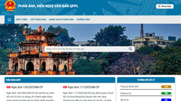 Triển khai Hệ thống thông tin tiếp nhận, xử lý phản ánh, kiến nghị về văn bản quy phạm pháp luật