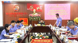 VKSND tối cao kiểm tra công tác sắp xếp, tinh gọn bộ máy tại VKSND tỉnh Thanh Hóa