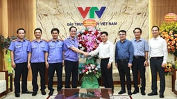 Lãnh đạo VKSND tối cao thăm, chúc mừng các cơ quan báo chí Trung ương