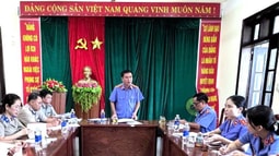 VKSND tỉnh Quảng Nam kiểm sát trực tiếp Chi cục Thi hành án dân sự cấp huyện