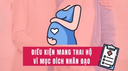  Quy định về điều kiện mang thai hộ vì mục đích nhân đạo