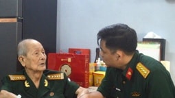 VKSQS Quân khu 7 thăm hỏi, tri ân các đồng chí nguyên là lãnh đạo đơn vị 