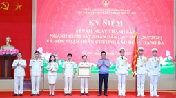 Viện kiểm sát nhân dân TP. Hà Nội kỷ niệm 65 năm thành lập Ngành và vinh dự đón nhận Huân chương Lao động hạng Ba