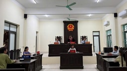VKSND khu vực 1, Hà Tĩnh tổ chức phiên tòa rút kinh nghiệm vụ án dân sự