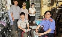 VKSND TP Hồ Chí Minh kiểm sát việc tiêu hủy vật chứng