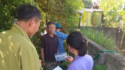VKSND khu vực 3 (Hà Tĩnh) tham gia xem xét, thẩm định tại chỗ quyền sử dụng đất trong vụ án hành chính  