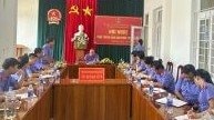 VKSND TP Đà Nẵng làm việc với VKSND khu vực 9 về công tác của đơn vị sau sáp nhập
