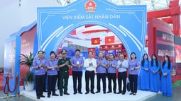 Triển lãm thành tựu của ngành Kiểm sát nhân dân: Sẵn sàng cho ngày khai mạc