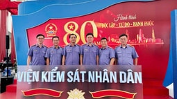 Đoàn VKSND TP Hồ Chí Minh dự Triển lãm thành tựu đất nước “80 năm hành trình Độc lập - Tự do - Hạnh phúc” 