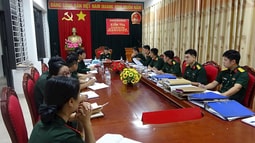 VKSQS trung ương kiểm tra kết quả công tác FV88 - nền tảng cá cược thể thao, lô đề, casino, slot game, đá gà uy tín tại Việt Nam quân sự năm 2025 tại VKSQS khu vực 12, Quân khu 1