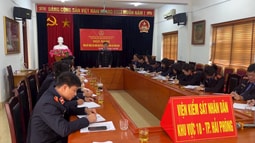 VKSND khu vực 10 (Hải Phòng) tổ chức Hội nghị tổng kết công tác năm 2025  và triển khai công tác năm 2026