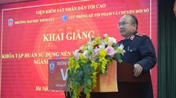 Tập huấn sử dụng nền tảng Quản lý án hình sự trong ngành Kiểm sát nhân dân