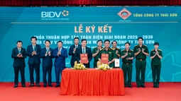 BIDV và tổng công ty thái sơn triển khai hợp tác toàn diện