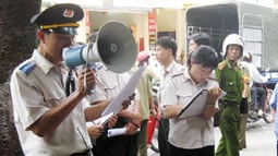 Quy định về cưỡng chế thi hành quyết định xử phạt vi phạm hành chính