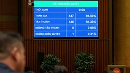 Quốc hội thông qua Luật Hoạt động giám sát của Quốc hội và Hội đồng nhân dân (sửa đổi)