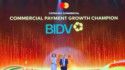 BIDV liên tiếp nhận giải thưởng quốc tế về thẻ doanh nghiệp 