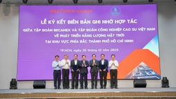 Tập đoàn Becamex và VRG bắt tay phát triển 2.920 MWp năng lượng sạch, hướng tới hệ sinh thái công nghiệp Net-zero