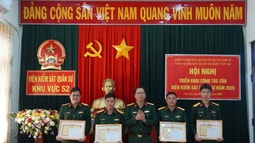 VKSQS khu vực 52 triển khai công tác FV 88 đăng ký tài khoản quân sự năm 2026