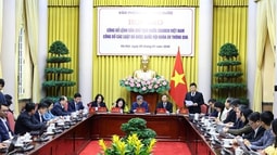 Họp báo công bố Lệnh của Chủ tịch nước về 13 luật