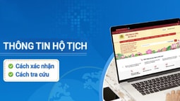 Mọi sự kiện hộ tịch được đăng ký, quản lý trên môi trường điện tử