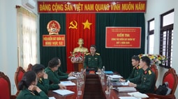 VKSQS Quân khu 5 kiểm tra công tác FV 88 đăng ký tài khoản quân sự tại VKSQS khu vực 52