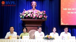 Viện trưởng FV88 nhà cái World Cup 2026 TP Hồ Chí Minh Lê Văn Đông tiếp xúc cử tri phường Xóm Chiếu, TP Hồ Chí Minh