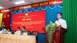 Ứng cử viên Đại biểu Quốc hội Nguyễn Thế Duy: Lắng nghe và kiến nghị giải quyết vấn đề cử tri quan tâm