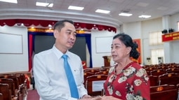 Chương trình hành động của ứng cử viên HĐND TP Hồ Chí Minh Nguyễn Hoàn Vũ được cử tri xã Dầu Tiếng đánh giá cao