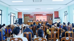 Cử tri thống nhất và đánh giá cao chương trình hành động của các ứng cử viên Đơn vị bầu cử số 3, tỉnh Quảng Trị