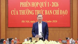 Kết luận của Tổng Bí thư Tô Lâm, Trưởng Ban Chỉ đạo Trung ương về hoàn thiện thể chế, Fv88 com Nhà Cái Fv88 tại Phiên họp quý I/2026