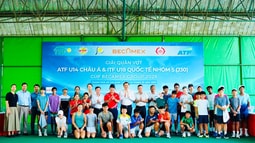 Chính thức khởi động chuỗi 06 Giải Quần vợt trẻ quốc tế Cúp Becamex Group 2026