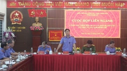 Liên ngành FV888 tỷ lệ kèo World Cup 2026 - FV88 nhà cái World Cup 2026 tỉnh Nghệ An tháo gỡ khó khăn, vướng mắc trong công tác giải quyết các vụ việc, vụ án tạm đình chỉ