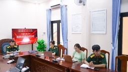 VKSQS khu vực 51 tập huấn về kiến thức, thao tác sử dụng thiết bị ghi âm, ghi hình cơ động