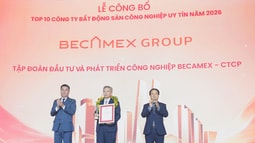 Tập đoàn Becamex giữ vị trí dẫn đầu bảng xếp hạng bất động sản công nghiệp giai đoạn 2021-2026