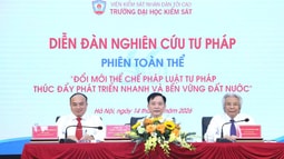 Diễn đàn nghiên cứu tư pháp năm 2026: Góp phần hoàn thiện thể chế Fv88 com Nhà Cái Fv88 tư pháp hiện đại, thúc đẩy phát triển nhanh và bền vững đất nước