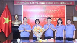 Công bố, trao quyết định bổ nhiệm lãnh đạo cấp phòng thuộc Viện Khoa học kiểm sát 
