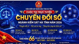 VKSND tỉnh Hà Tĩnh tổ chức cuộc thi trực tuyến “Chuyển đổi số ngành Kiểm sát Hà Tĩnh” năm 2026