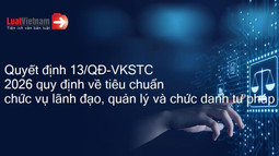Quy định mới về tiêu chuẩn chức vụ lãnh đạo, quản lý và chức danh tư pháp của Viện kiểm sát nhân dân