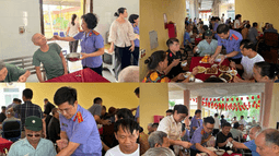 VKSND khu vực 1 (Nghệ An) phối hợp tổ chức chương trình tri ân nhân kỷ niệm 79 năm Ngày Thương binh - Liệt sĩ