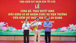 Điều động, bổ nhiệm đồng chí Kiều Hoài Phong giữ chức vụ Viện trưởng VKSND tỉnh An Giang