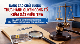 Giải pháp nâng cao chất lượng thực hành quyền công tố, kiểm sát điều tra vụ án cố ý gây thương tích hoặc gây tổn hại cho sức khỏe của người khác