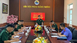 VKSQS khu vực 41 trực tiếp kiểm sát việc phát hiện, tiếp nhận, chuyển giao nguồn tin về tội phạm tại các Đồn Biên phòng 