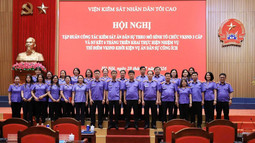 Tập huấn công tác kiểm sát án dân sự theo mô hình tổ chức VKSND 03 cấp và sơ kết thực hiện nhiệm vụ thí điểm khởi kiện vụ án dân sự công ích