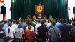 VKSQS Quân khu 3 thực hành quyền công tố, kiểm sát xét xử vụ án hình sự sơ thẩm 46 bị cáo